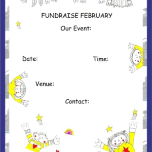 Fundraise February Poster