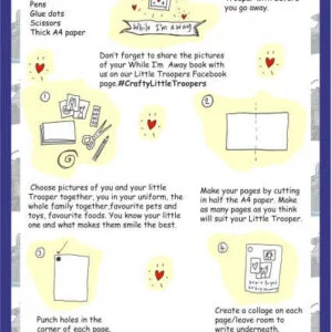 Separation keepsake book