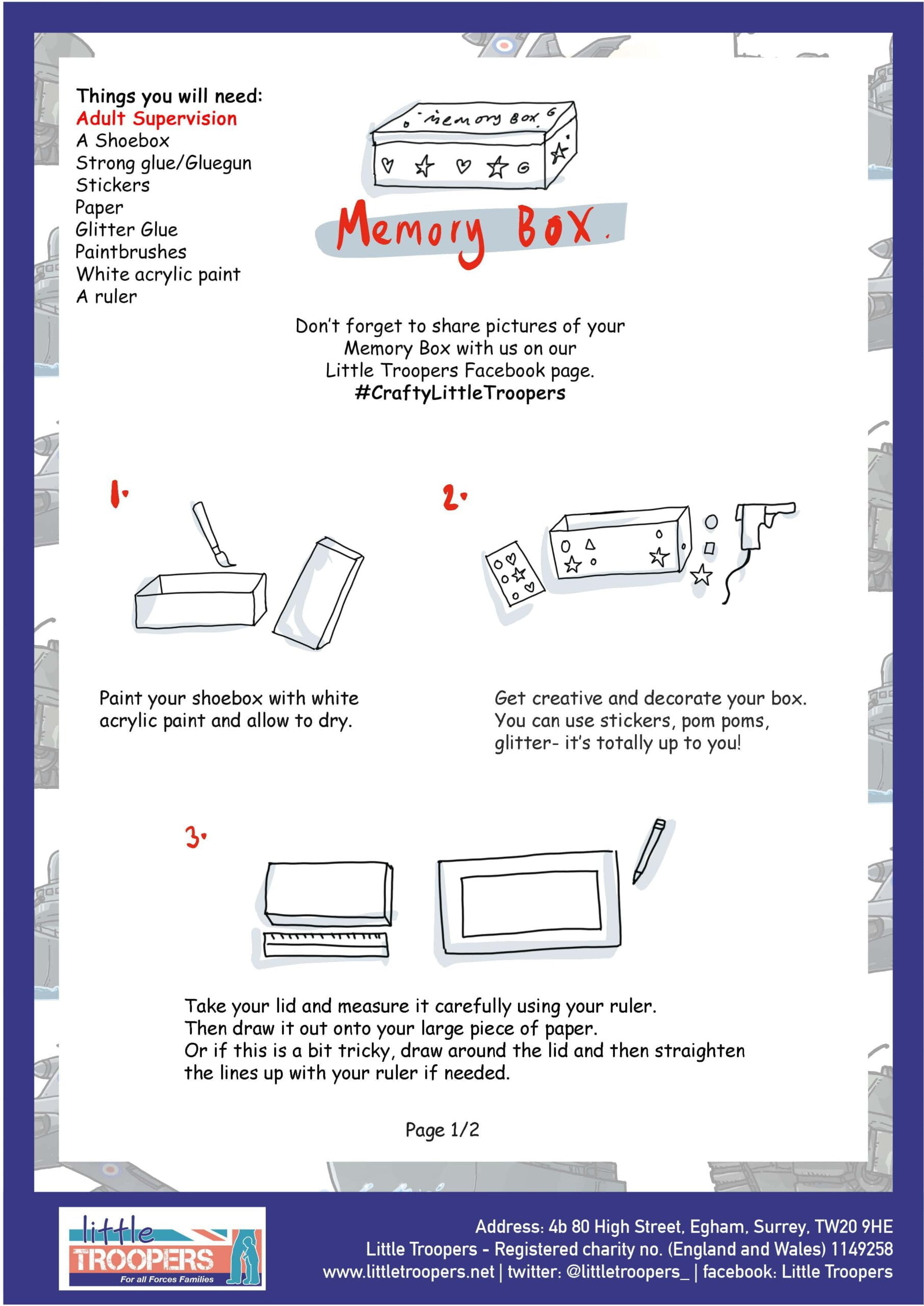 Memory Box - Little Troopers