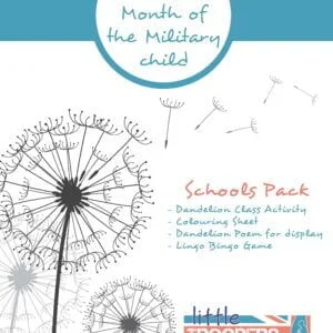 Month of the Military Child - Schools Pack