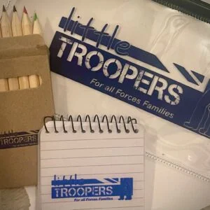 Little Troopers stationery kit