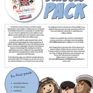 Armed Forces Day - Schools Pack