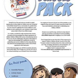 Armed Forces Day - Schools Pack
