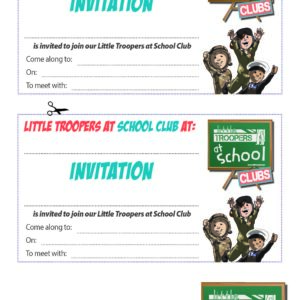 Little Troopers Club - Pupil Invite