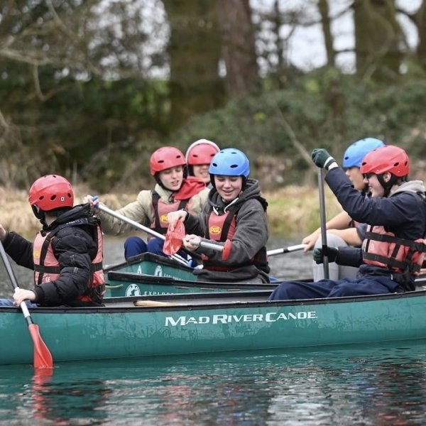 Canoeing at Deployment Club