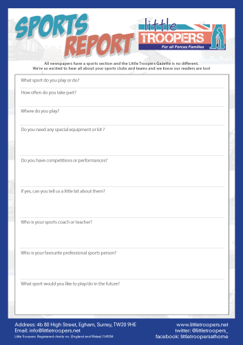 LT PRESS PACK - Sports Report