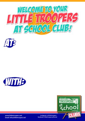 LT_SCHOOLS 2025 - Club Welcome Poster