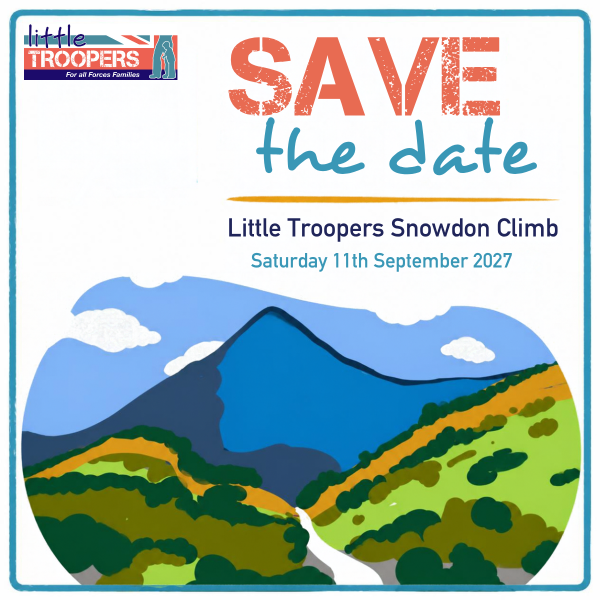 Little Troopers Snowdon Save Date