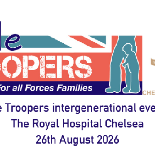 Little Troopers intergenerational event at Royal Hospital Chelsea 12th April 2024 - Month of the Military Child
